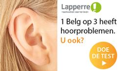 1 op 3 Belgen heeft hoorproblemen. U ook?