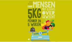 5 kg minder in 5 weken