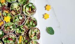 Quinoa springrolls